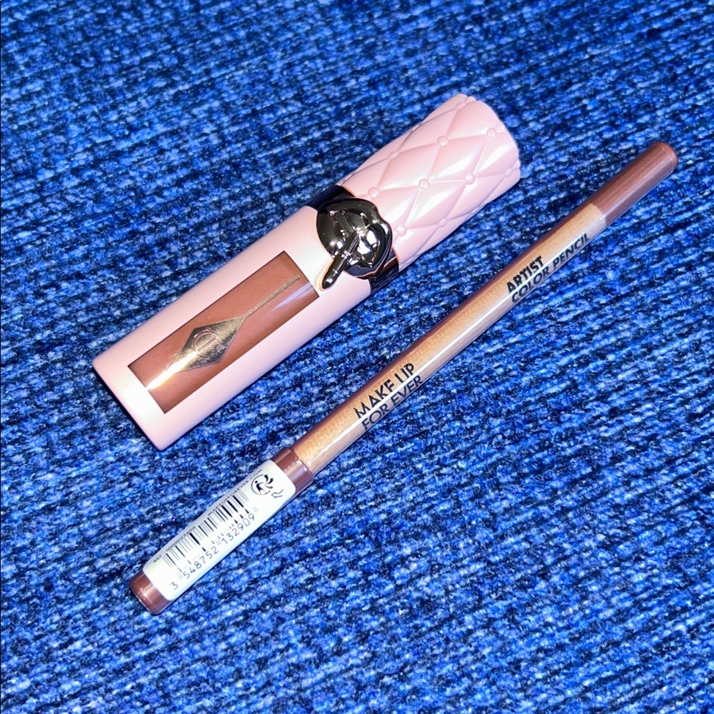 Makeup Forever & Charlotte tilbury lip bundle